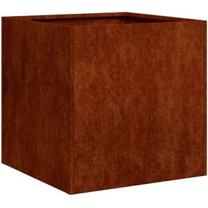 vidaXL Rostiger Wetterfester Stahl Pflanzgefäß - Gartendekoration vidaXL Rostiger Wetterfester Stahl Pflanzgefäß - Gartendekoration