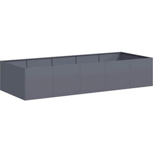 vidaXL Planter Box - 200x80x40 cm - Anthracite - Garden vidaXL Planter Box - 200x80x40 cm - Anthracite - Garden
