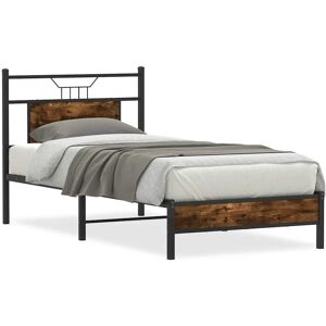 VidaXL Bed Frame - Robust, with Headboard & Storage - 90x200cm VidaXL Bed Frame - Robust, with Headboard & Storage - 90x200cm