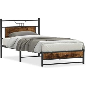 Estructura de cama vidaXL - Soporte, Almacenamiento, Diseño Moderno Estructura de cama vidaXL - Soporte, Almacenamiento, Diseño Moderno