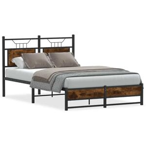 VidaXL Bed Frame - 120x190cm, Bruin, Hout, Duurzaam VidaXL Bed Frame - 120x190cm, Bruin, Hout, Duurzaam