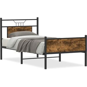vidaXL Steel Bed Frame - 75x190cm, Durable & Easy to Assemble vidaXL Steel Bed Frame - 75x190cm, Durable & Easy to Assemble