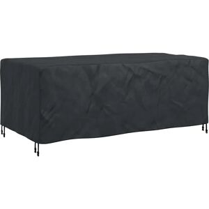 VidaXL Black Outdoor Furniture Cover - UV Resistant, Waterproof, Modern VidaXL Black Outdoor Furniture Cover - UV Resistant, Waterproof, Modern
