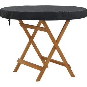 Husa de Masă Exterioară Neagră Vidaxl 102x102x10cm Țesătură Oxford Husa de Masă Exterioară Neagră Vidaxl 102x102x10cm Țesătură Oxford