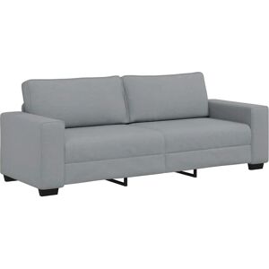 vidaXL 180 cm Lysegrå 3-personers sofa - Sofa vidaXL 180 cm Lysegrå 3-personers sofa - Sofa