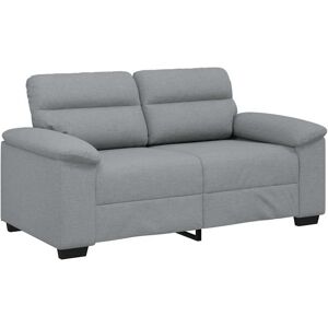 Canapé 2 places gris clair vidaXL - Mobilier de salon - Publicité Canapé 2 places gris clair vidaXL - Mobilier de salon - Publicité