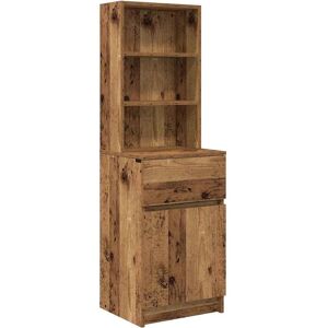 vidaXL Sonoma Gri noptișor - Noptișor vidaXL Sonoma Gri noptișor - Noptișor