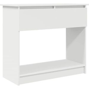 VidaXL Console Table with Drawers - Modern White Furniture VidaXL Console Table with Drawers - Modern White Furniture