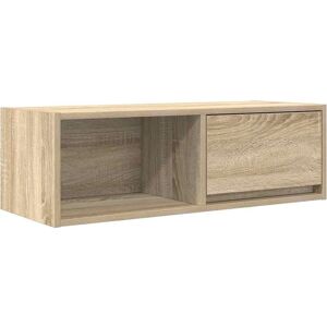 vidaXL TV-skap Sonoma Eik 80x31x25,5 cm Engineered Wood vidaXL TV-skap Sonoma Eik 80x31x25,5 cm Engineered Wood