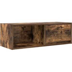 vidaXL Sonoma Oak Wall-Mount TV Cabinet - 80x31x25.5 cm vidaXL Sonoma Oak Wall-Mount TV Cabinet - 80x31x25.5 cm