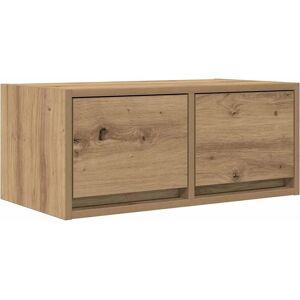 vidaXL Artisan Oak 60x31x25.5 cm Wall-Mount TV Cabinet vidaXL Artisan Oak 60x31x25.5 cm Wall-Mount TV Cabinet