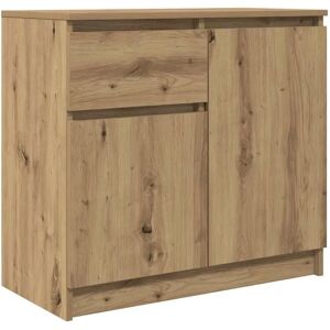 vidaXL Artisan Oak Sideboard - 71x35x65 cm - Durable Storage Furniture vidaXL Artisan Oak Sideboard - 71x35x65 cm - Durable Storage Furniture
