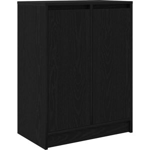 vidaXL Sideboard Black Oak - Storage Cabinet vidaXL Sideboard Black Oak - Storage Cabinet