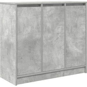 vidaXL Modèle 85x34x76 cm Gris Béton Buffet - Buffet - Publicité vidaXL Modèle 85x34x76 cm Gris Béton Buffet - Buffet - Publicité