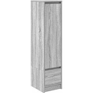 vidaXL Grey Sonoma Highboard - Cabinet vidaXL Grey Sonoma Highboard - Cabinet