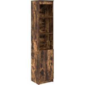 vidaXL Black Oak Highboard - Highboard vidaXL Black Oak Highboard - Highboard