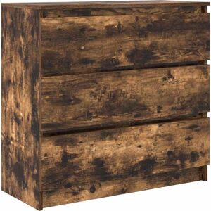 vidaXL Sideboard Räuchereiche 80x35x76 cm - Storage Furniture vidaXL Sideboard Räuchereiche 80x35x76 cm - Storage Furniture
