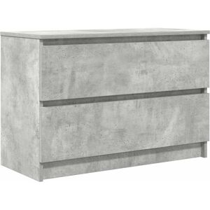 VidaXL Gray Cement Engineered Wood TV Stand - TV Furniture VidaXL Gray Cement Engineered Wood TV Stand - TV Furniture