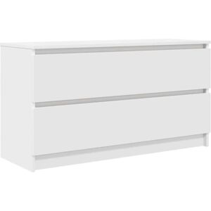 vidaXL TV Cabinet White 100x35x54 cm Engineered Wood TV Stand - TV Cabinet vidaXL TV Cabinet White 100x35x54 cm Engineered Wood TV Stand - TV Cabinet