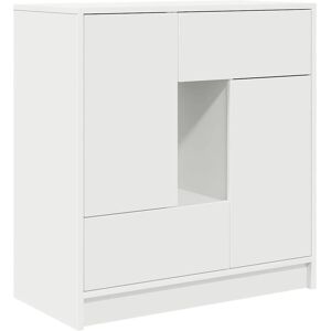 vidaXL White 70.5x34x74.5 cm Sideboard - Storage Furniture vidaXL White 70.5x34x74.5 cm Sideboard - Storage Furniture