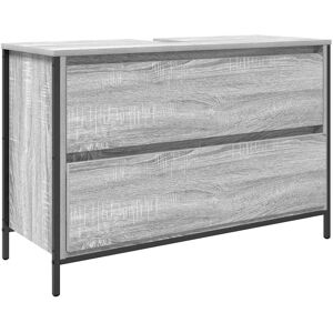 vidaXL Sonoma 90x34.5x60cm Bathroom Cabinet - Storage & Style vidaXL Sonoma 90x34.5x60cm Bathroom Cabinet - Storage & Style