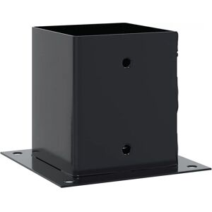 vidaXL Post Base 101x101 mm Steel Anthracite vidaXL Post Base 101x101 mm Steel Anthracite