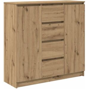 Vidaxl Artisan Oak Sideboard - Storage Furniture Vidaxl Artisan Oak Sideboard - Storage Furniture