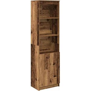 vidaXL Black Oak Highboard - Cabinet - 180cm vidaXL Black Oak Highboard - Cabinet - 180cm