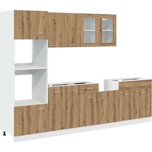 vidaXL 7 Piece Kitchen Cabinet Set - Kitchen Storage Furniture vidaXL 7 Piece Kitchen Cabinet Set - Kitchen Storage Furniture