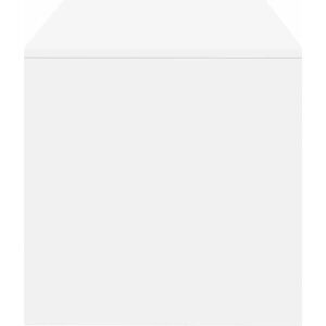 vidaXL TV Cabinet - 100x40x40 cm, White, Engineered Wood vidaXL TV Cabinet - 100x40x40 cm, White, Engineered Wood