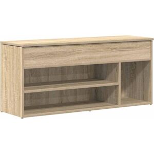 vidaXL White Engineered Wood Shoe Bench - Shoe Storage Furniture vidaXL White Engineered Wood Shoe Bench - Shoe Storage Furniture
