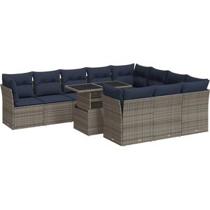 vidaXL Garden Sofa Set - Durable Synthetic Rattan Modular Outdoor Furniture vidaXL Garden Sofa Set - Durable Synthetic Rattan Modular Outdoor Furniture