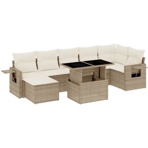 vidaXL 8-teiliges Garten-Sofagarnitur - Outdoor langlebiges Möbelset vidaXL 8-teiliges Garten-Sofagarnitur - Outdoor langlebiges Möbelset