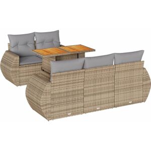 VidaXL Gartenmöbel-Set - Langlebige modulare Gartensofa VidaXL Gartenmöbel-Set - Langlebige modulare Gartensofa