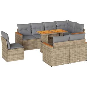 vidaXL 3327503 Gartensofa-Set - Gartenmöbel mit Kissen vidaXL 3327503 Gartensofa-Set - Gartenmöbel mit Kissen