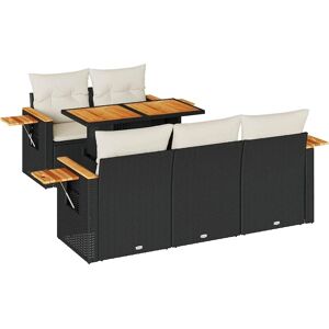 vidaXL Garden Sofa Set - Durable PE Rattan, Waterproof Storage, Modular Design vidaXL Garden Sofa Set - Durable PE Rattan, Waterproof Storage, Modular Design