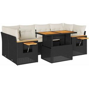 vidaXL 7 Piece Garden Sofa Set with Cushions - Garden Sofa Set vidaXL 7 Piece Garden Sofa Set with Cushions - Garden Sofa Set