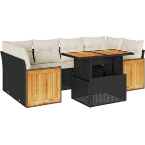 vidaXL 7-delt Havebord- og Havebænkesæt - Holdbart, Vandtæt, Modulart vidaXL 7-delt Havebord- og Havebænkesæt - Holdbart, Vandtæt, Modulart