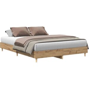 vidaXL Bettgestell - 140x200cm - Holz - Stabil & Robust vidaXL Bettgestell - 140x200cm - Holz - Stabil & Robust