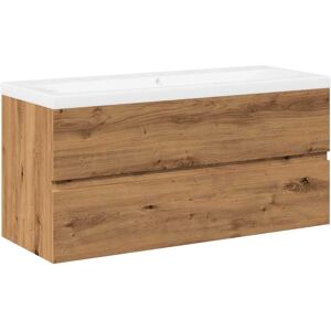 vidaXL Artisan Oak Sink Cabinet - Bathroom Storage Unit vidaXL Artisan Oak Sink Cabinet - Bathroom Storage Unit