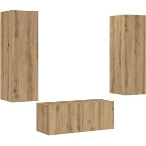 VidaXL 3328964 Wall-Mounted TV Cabinet - Modern Style VidaXL 3328964 Wall-Mounted TV Cabinet - Modern Style