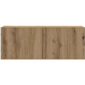 vidaXL 3329194 Artisan Oak Wall-Mounted TV Cabinet - TV Cabinet vidaXL 3329194 Artisan Oak Wall-Mounted TV Cabinet - TV Cabinet