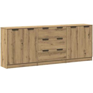 vidaXL 3329226 Buffet en Chêne - Mobilier pour salon - Publicité vidaXL 3329226 Buffet en Chêne - Mobilier pour salon - Publicité