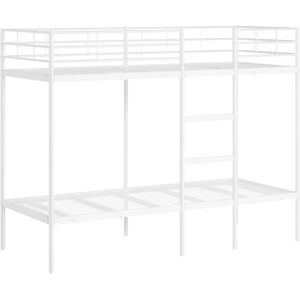 vidaXL Etagenbett Stahl Weiß 80x200cm - Bett vidaXL Etagenbett Stahl Weiß 80x200cm - Bett