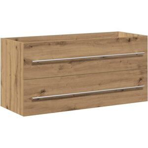 VidaXL Bathroom Wall Cabinet Brown - Bathroom Storage Furniture VidaXL Bathroom Wall Cabinet Brown - Bathroom Storage Furniture