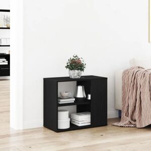 Meuble de rangement en chêne noir Vidaxl 60x30x50 cm - Publicité Meuble de rangement en chêne noir Vidaxl 60x30x50 cm - Publicité