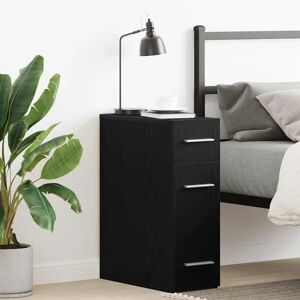 vidaXL Armoire de Pharmacien Noir - Rangement Compact - Publicité vidaXL Armoire de Pharmacien Noir - Rangement Compact - Publicité