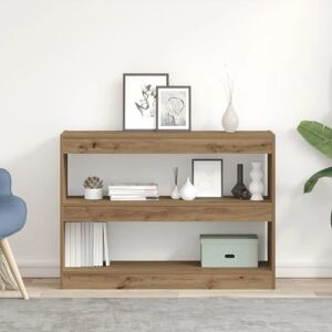 vidaXL Bücherregal Artisan Eiche Holz 3 Regale - Bücherregal vidaXL Bücherregal Artisan Eiche Holz 3 Regale - Bücherregal