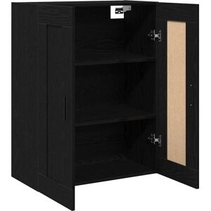 vidaXL Wandmontierter Schrank - Schwarze Eiche - Wandmontierter Schrank vidaXL Wandmontierter Schrank - Schwarze Eiche - Wandmontierter Schrank