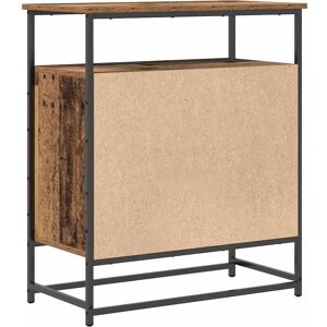 vidaXL Sideboard Altes Holz MDF und Metall Mittel Stauraum Brown - Buffet - Publicité vidaXL Sideboard Altes Holz MDF und Metall Mittel Stauraum Brown - Buffet - Publicité